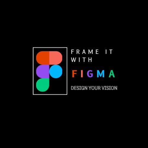 Frame it with Figma Poster