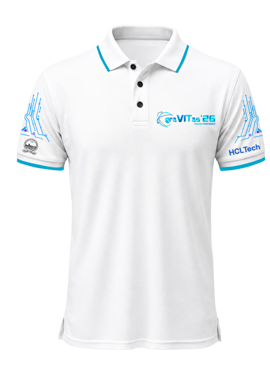 Gravitas White Polo T-Shirt